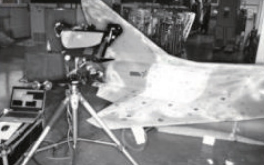 戰(zhàn)斗機原型機掃描現場.jpg